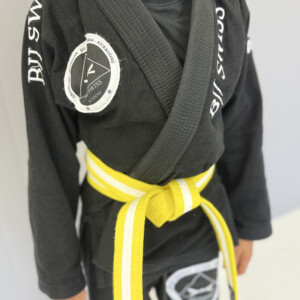 Veste de Kimono Noir – Enfant