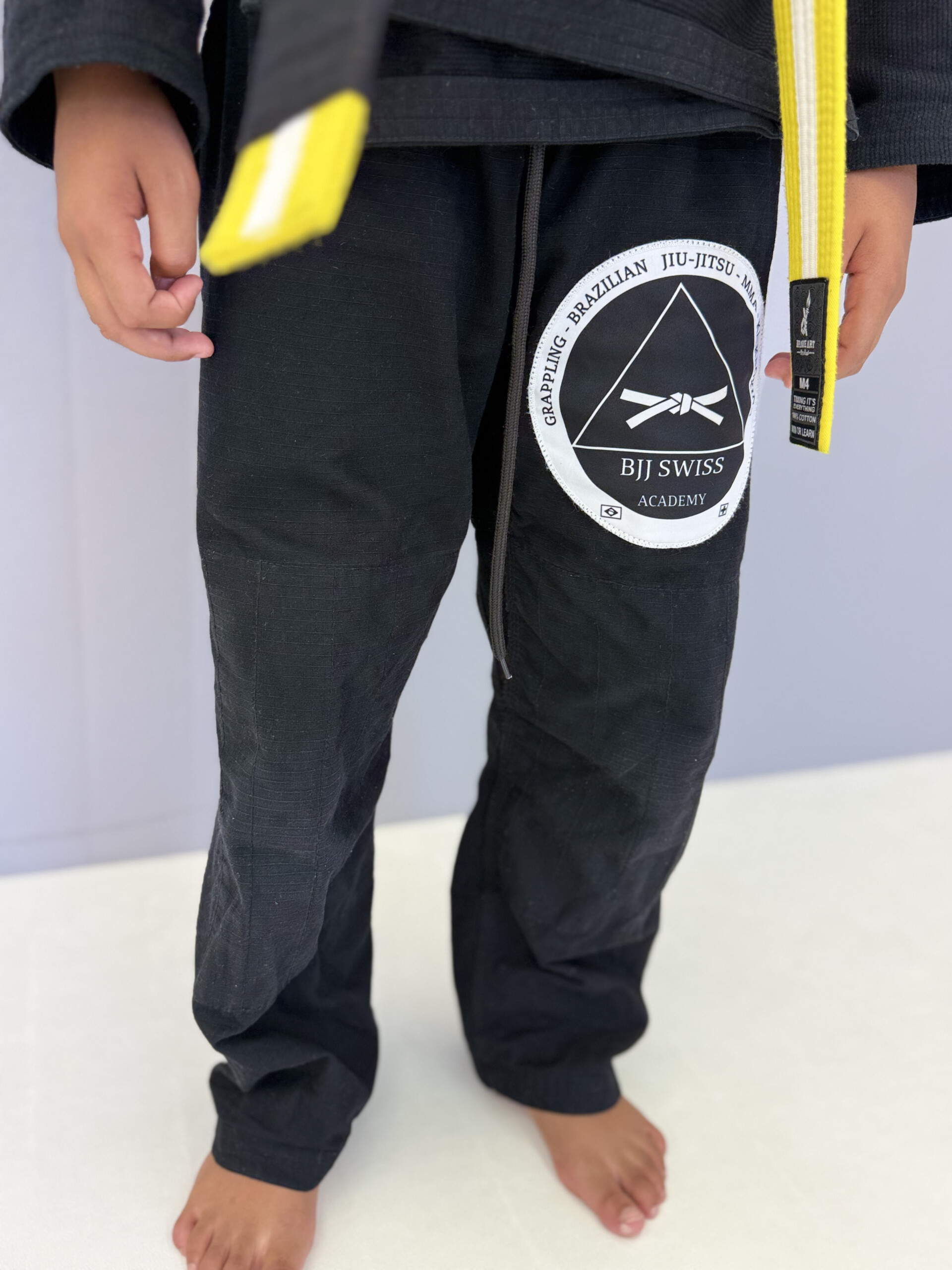 Pantalon de Kimono Noir – Enfant